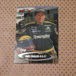 Ted Musgrave #24 NASCAR Card